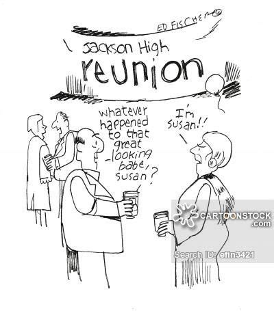 Class Reunion Cartoons and Comics | Illustrations, La reunion, Illustration