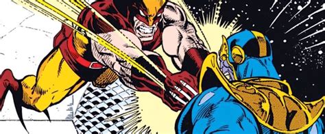 Wolverine vs Thanos | Superman characters, Comic book panels, Comics