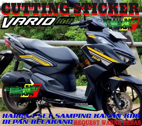 sticker vario 160,cutting sticker vario 160 | Lazada Indonesia