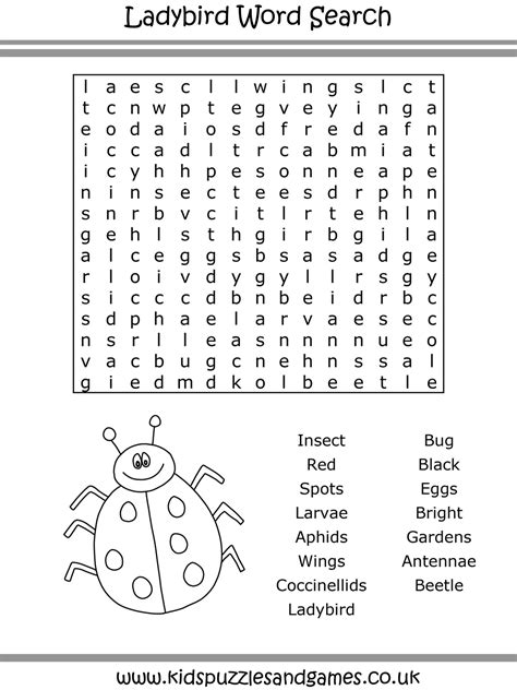 Word Puzzle Games Printable