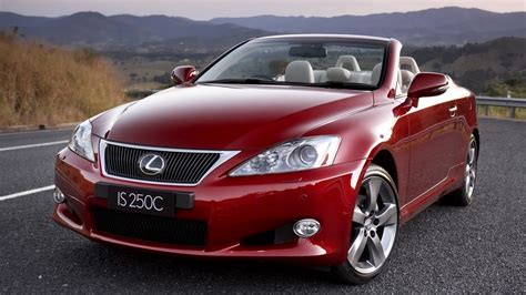 Wallpaper red, lexus is 250c, front view, convertible hd, picture, image