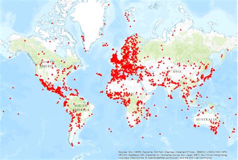 Wetlands On World Map - Guenna Holly-Anne