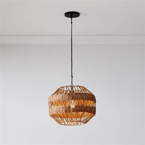 Rattan Weave Pendant | west elm United Kingdom