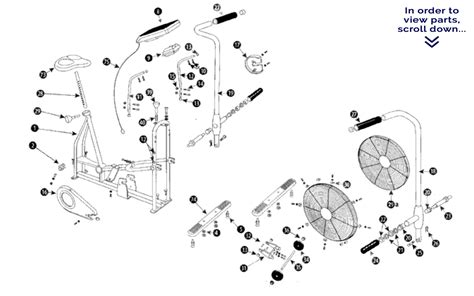 Schwinn Airdyne Parts Diagram