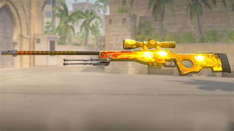 CS2 AWP DRAGON LORE With 4x Gold Sticker Craft - YouTube