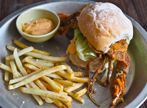 Soft Shell Crab Burger Recipe @ Not Quite Nigella