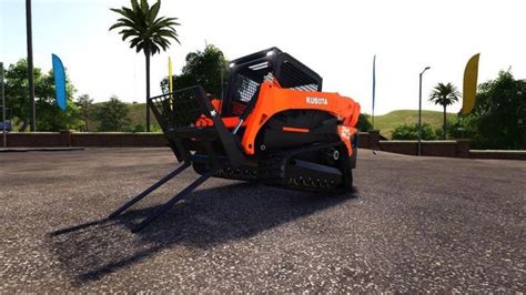 FS19 – Kubota Svl Skid Steer V1 – Farming Simulator 19 Mods