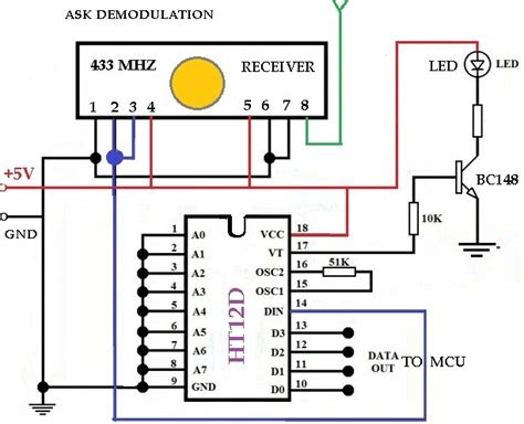 434 Mhz Rf Module Circuit Diagram