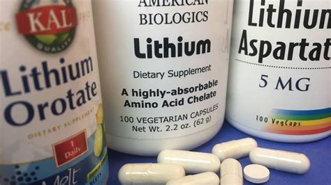 Low-Dose Lithium Supplements Review | Consumerlab.com