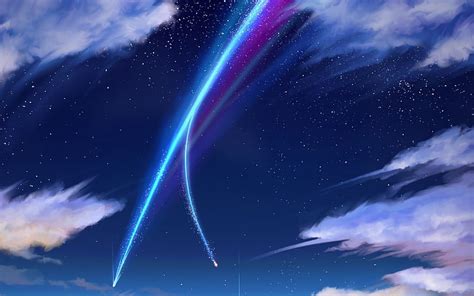 Sky Anime Wallpaper Sky Your Name - Santinime