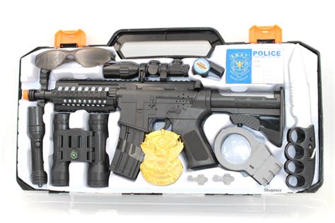 SWAT Super Police Force M16 Friction Toy Gun Combo Play Set – Shopeazy