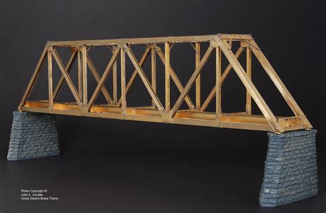 BRASS 1016-3 WARREN 165ft THROUGH TRUSS BRIDGE 1-TRACK F/P GRAY NEW | eBay