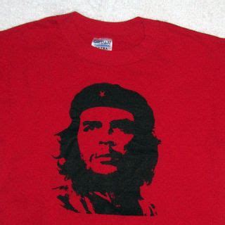 DJ Che Guevara Graffiti Stencil T Shirt M L Red Green