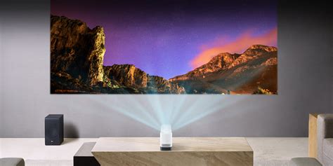 LG's 1080p Short Throw Laser Projector creates a 100-inch image from 1.5-ft away: $1,199 ($200+ off)