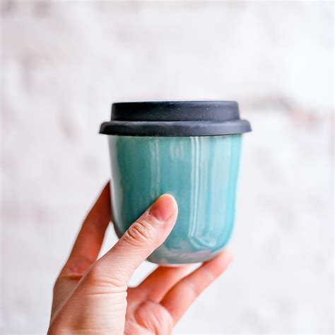 Ceramic Travel Mug – Porcelain and Stone