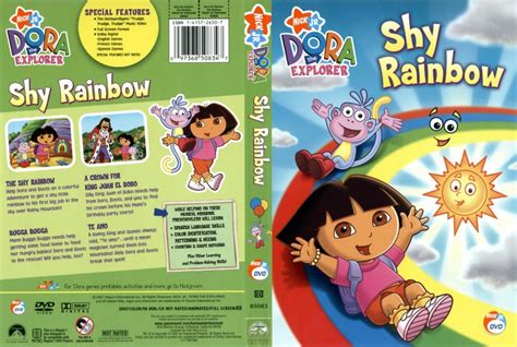 Dora the Explorer - Shy Rainbow - TV DVD Scanned Covers - 6297Dora-Shy Rainbow :: DVD Covers