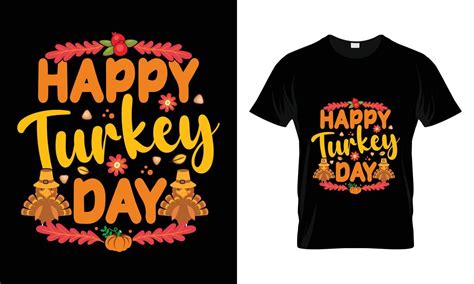 Happy Turkey day 14414763 Vector Art at Vecteezy