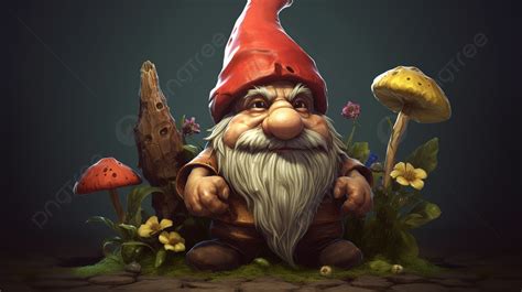 Gnome Wallpaper For Computer Desktop Background, Gnomes Picture Free, Gnome, Cute Background ...