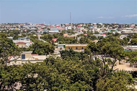 Biggest Cities In Somalia - WorldAtlas.com