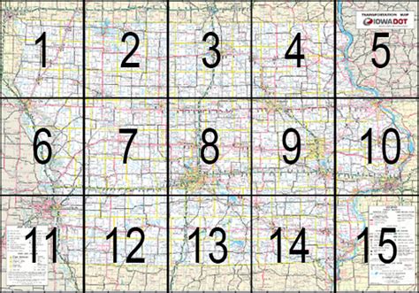 Iowa Department Of Transportation Road Map - Transport Informations Lane