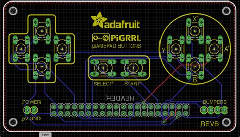 gpio - Trying to use PiGRRL 2.0 Custom Gamepad PCB but there's no ...