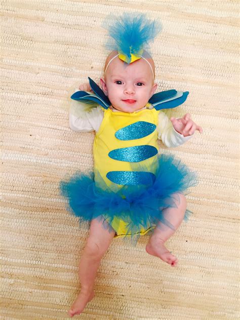 Baby Flounder costume. DIY littler mermaid! | Baby mermaid costumes, Baby flounder costume ...