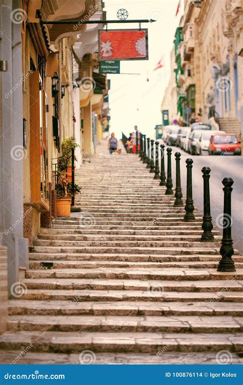 Traditional Maltese Architecture Stock Photo - Image of retro, architecture: 100876114