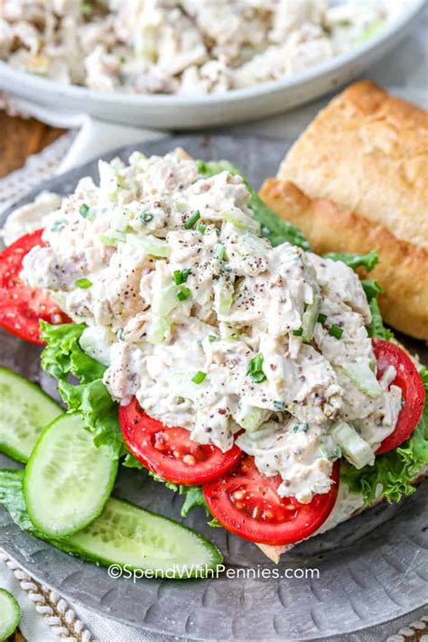 Chicken salad sandwich – food-recipes