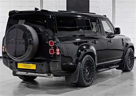 Urban Land Rover Defender 130, Full Black Long SUV | Range Rover Fans