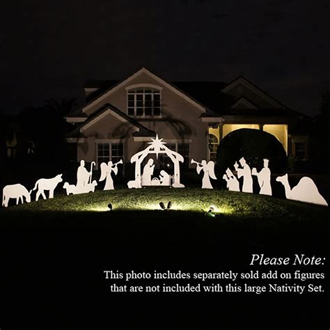 Large Outdoor Nativity Set