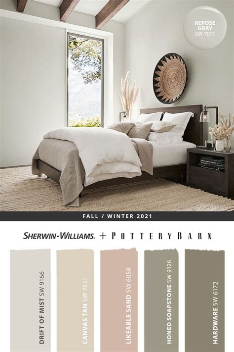 Neutral & Earthy Paint Colors for Bedrooms | Deco chambre a coucher ...