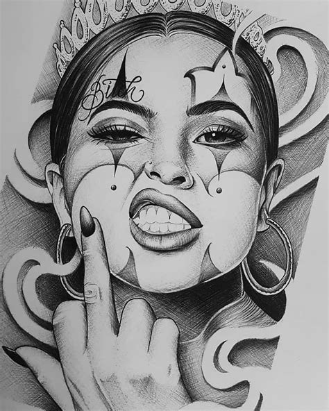 𝕵𝖔𝖍𝖆𝖓 𝕷𝖚𝖓𝖉𝖇𝖊𝖗𝖌 on Instagram | Chicano drawings, Chicano art tattoos, Chicano art