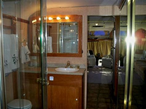 Sensational Greyhound Bus Bathroom Construction - HOME SWEET HOME