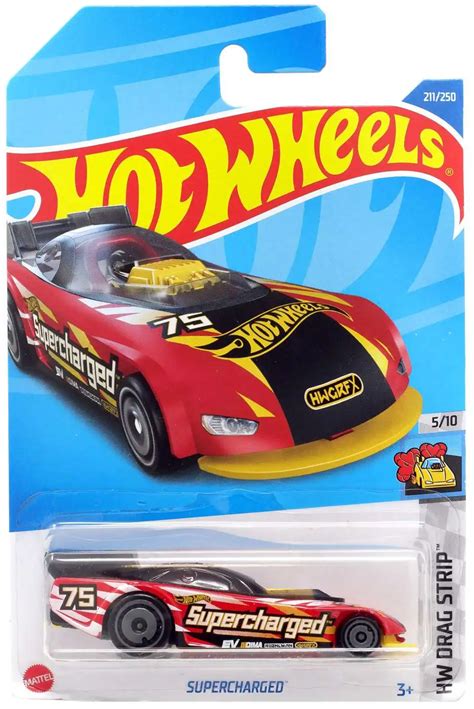 Hot Wheels HW Drag Strip Supercharged 164 Diecast Car 510 Mattel - ToyWiz