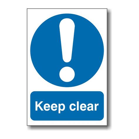 Keep Clear Sign - Prosol