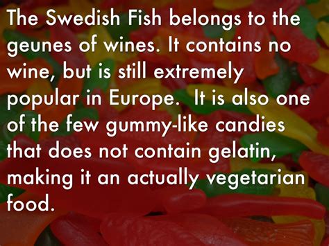 swedish fish history by Cadence King