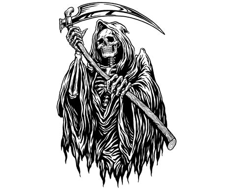 Grim reaper SVG Grim SVG Halloween svg Skeleton svg Reaper