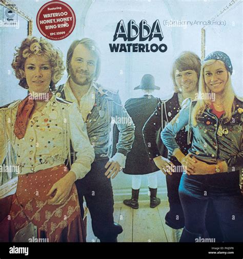 Abba Waterloo album cover Stock Photo - Alamy