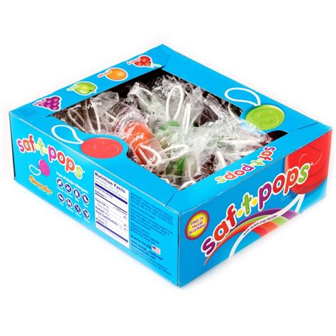 Assorted Saf-T-Pops - 60CT • Lollipops & Suckers • Bulk Candy • Oh! Nuts®