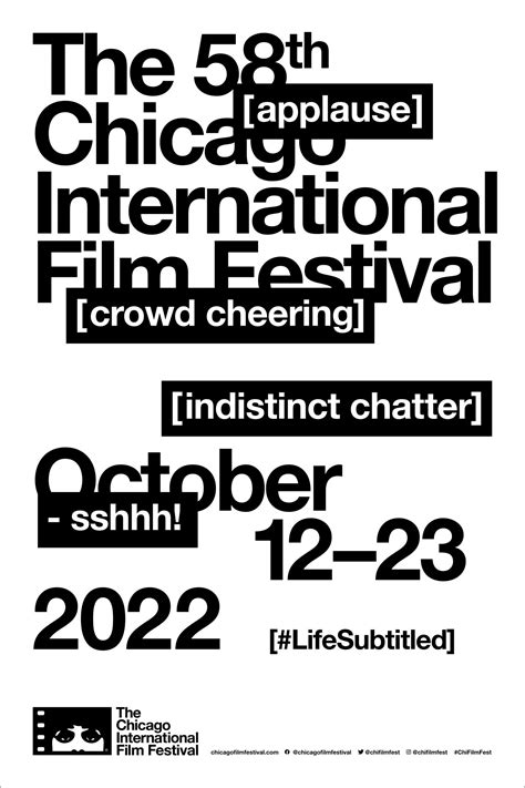 58th Festival Poster - Cinema Chicago Online Store