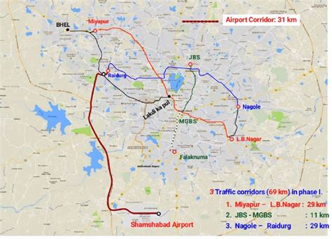 Hyderabad Airport Metro: Peg Marking Completed, Soil Testing Commences ...