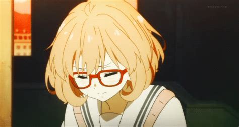 Anime Glasses Gif