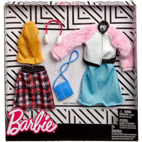 Barbie Winter Fashion Pack with 2-Outfits & 2-Accessories - Walmart.com