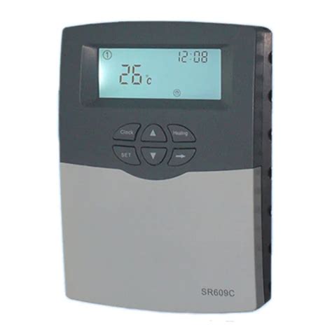 SR609C Solar Water Heater Controller for Compact Pressurized System , LCD Screen SR609C Solar ...