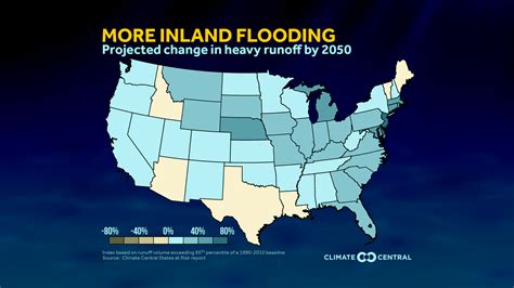 Report Shows Inland Flooding to Increase in the U.S. | Climate Central