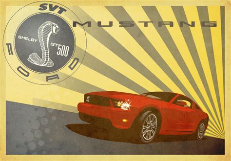 Mustang Poster by princepessa on DeviantArt