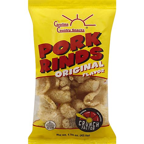 Carolina Country Snacks Fried Pork Rinds | Snacks, Chips & Dips | Carlie C's