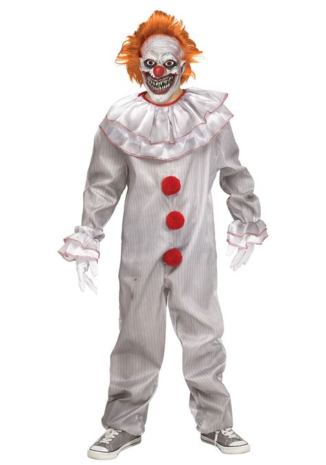 Carnevil Killer Clown Boy's Halloween Costume