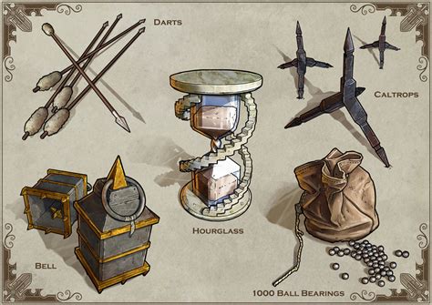 ArtStation - Item Cards: Ammo 02, Traps/Hazards and some more tools