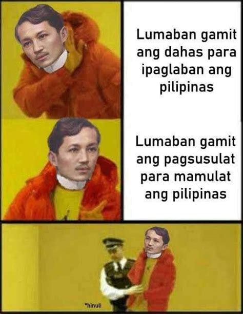 Jose Rizal Meme | Jose rizal, Rizal, Tagalog quotes